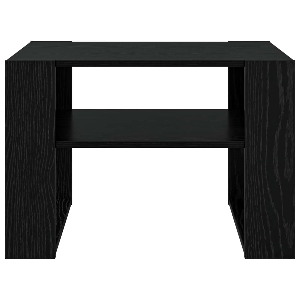 Tavolino da salotto Rovere Nero 66 x 53 x 45 cm 8000101