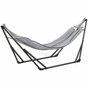 Supporto 2 in 1 per Amaca o Poltrona Sospesa Pieghevole ¨C Zephmum ¨C Grigio 268x89x100cm