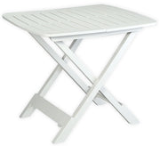 TAVOLO TEVERE PIEGHEVOLE cm. 79x72x70 h col. Bianco