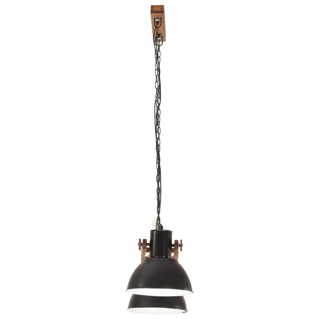 Lampada a Sospensione Industriale 25 W Nera 109 cm E27 CFW5523110