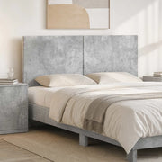 Testiera da Muro BREDA Grigio Cemento Legno ingegnerizzato 897628