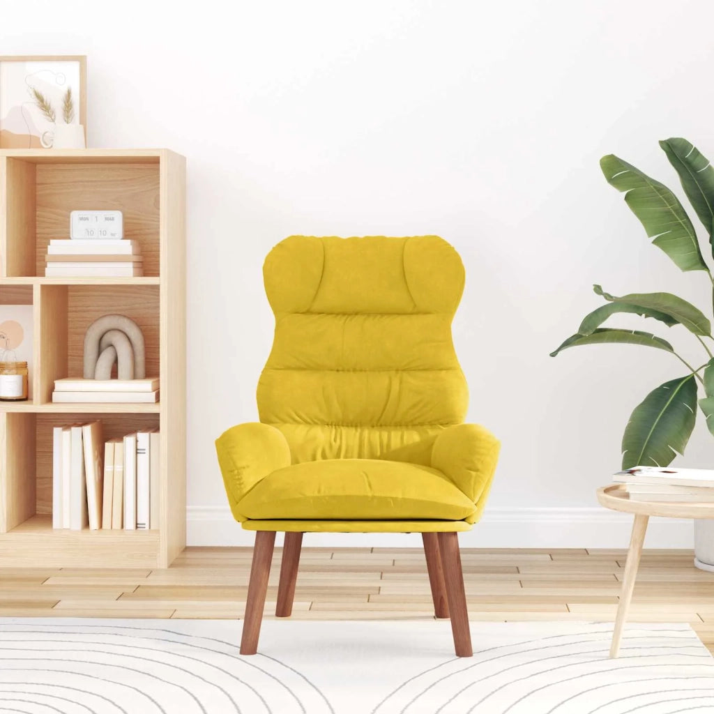 Poltrona-Poltroncina Giallo 69 x 74 x 93 cm Velluto 878305