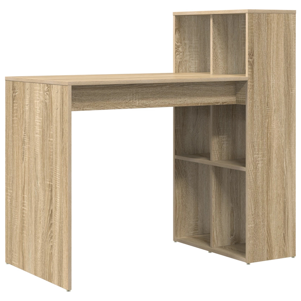 Scrivania per Computer Rovere Sonoma Legno ingegnerizzato Media