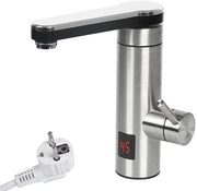 Verdentelettrica a 220V 3300W, con display LED di temperatura, maniglia unica per cucina e bagno, 360° rotazione e miscelazione, in acciaio inox 304.