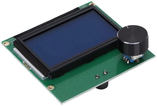 Schermo 3D per stampante - Display LCD originale - Compatibile con CR-10/CR-10S300/S400/S500 - Installazione facile - Materiale duraturo - Per la riparazione della stampante 3D