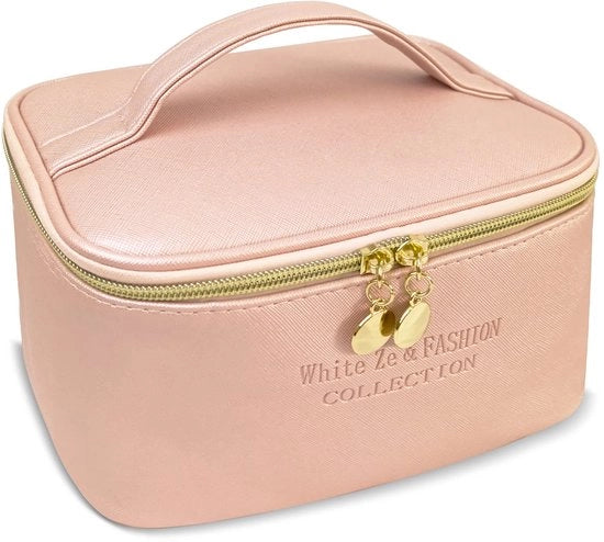 Borsa Cosmetica Professionale per Donne e Ragazze con Tasche per Toilettas Acqua-Resistenti
