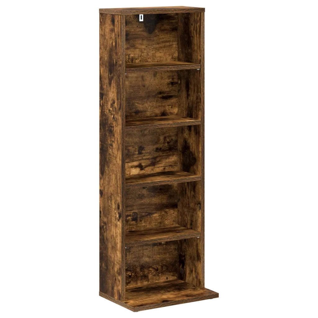 Mobile per CD Rovere Fumo 33 x 23,5 x 97,5 cm 8012698