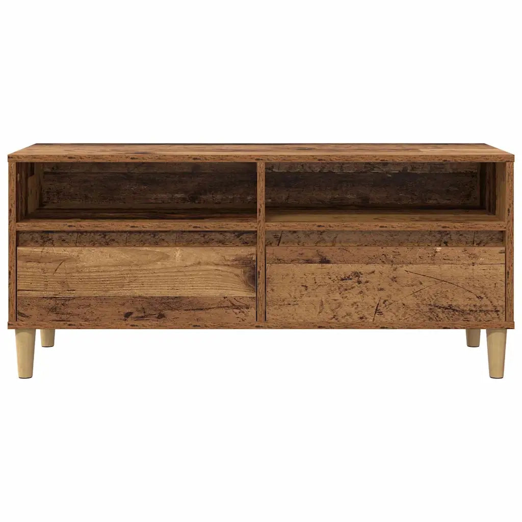 Mobile TV-Credenza per TV-Console TV Legno vecchio 100 x 34,5 x 44,5 cm Legno multistrato