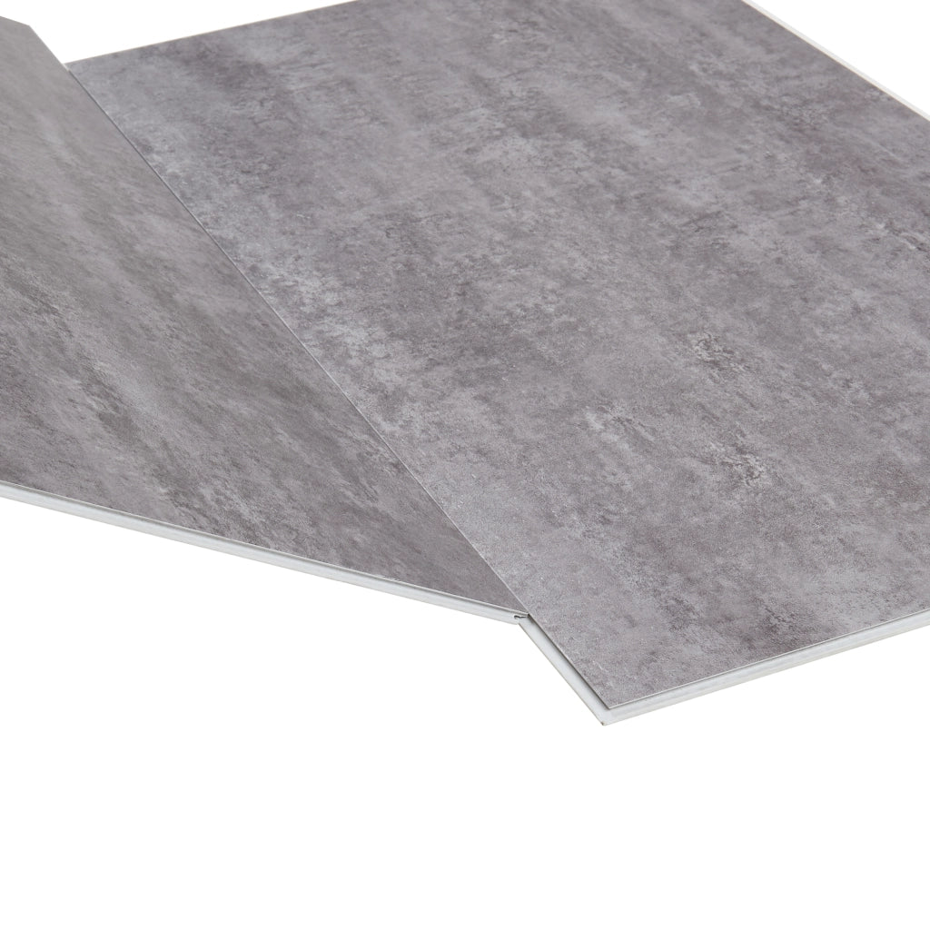 Set Aldire 40 Piastrelle SPC di Pavimento a Incastro Click Pavimentazione per Interni - Grigio Pietra NEU.HOLZ
