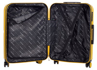 Trolley Valigia Media Rigida in ABS 4 Ruote TSA Ravizzoni Mango Turchese