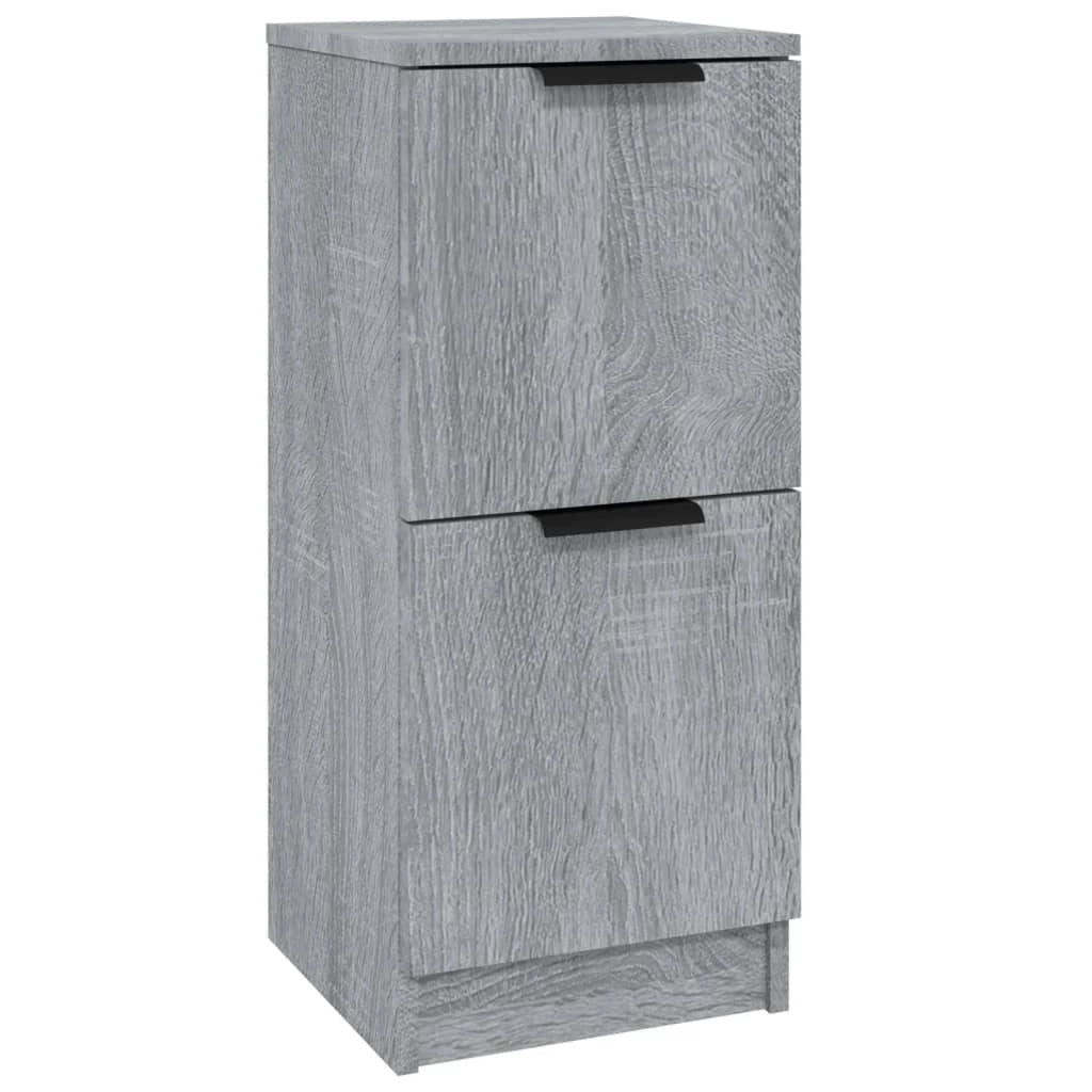 Buffet credenza cassettiera armadio mobile contenitore organizer cucina soggiorno Sonoma 30 x 30 x 70 cm legno ingegnerizzato grigio 02_0036287