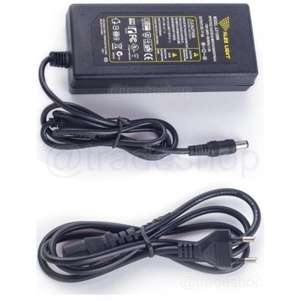 Trade Shop - Trasformatore Cavo Adattatore 12v 5a Vde Ac Adattatore Ac / Dc Per 5050 3528 Led -