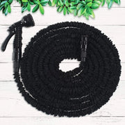 Serpentino estensibile per giardino con 7 modalità di getto - Pistola idraulica espandibile - Giardino serpentino - Tubo idraulico magico (22 metri nero) Giardino serpentino estensibile