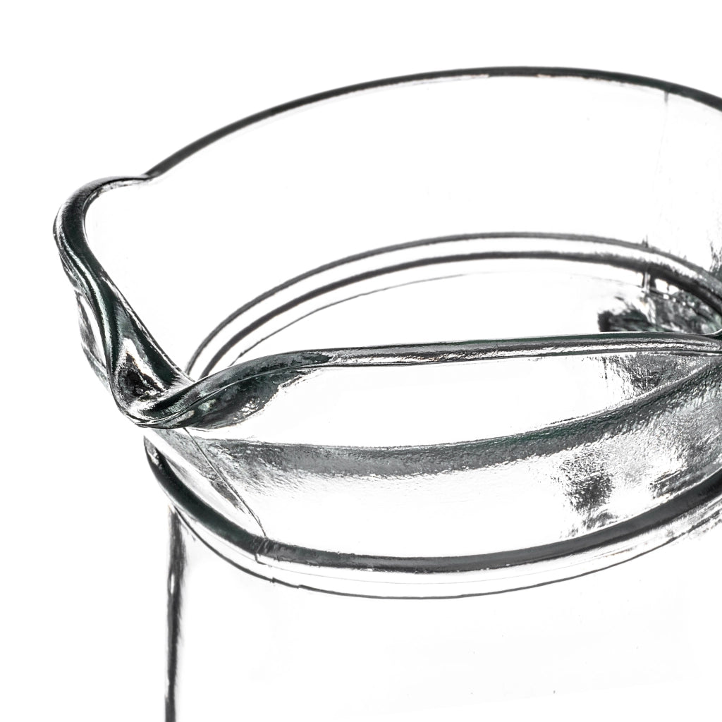 Caraffa in vetro KADAX per acqua, succhi di frutta, bevande, composte, limonata, 1,3 litri