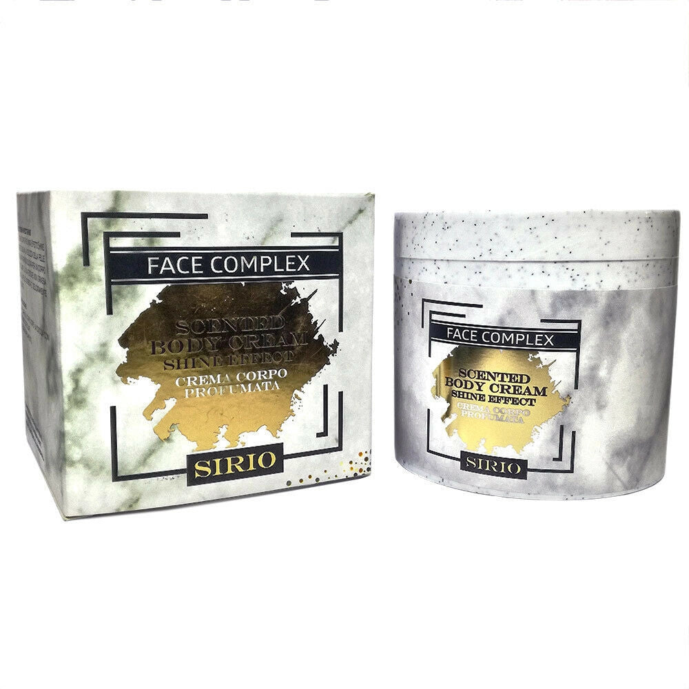 Trade Shop - Face Complex Crema Corpo Profumata Sirio Pelle Morbida Cream Shine Effect 250ml -