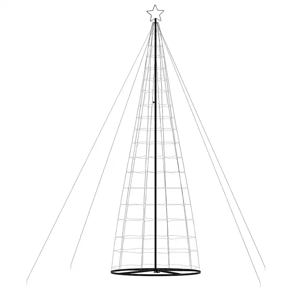 Albero di Natale a LED 1534 LED Blu 500 cm 4016458