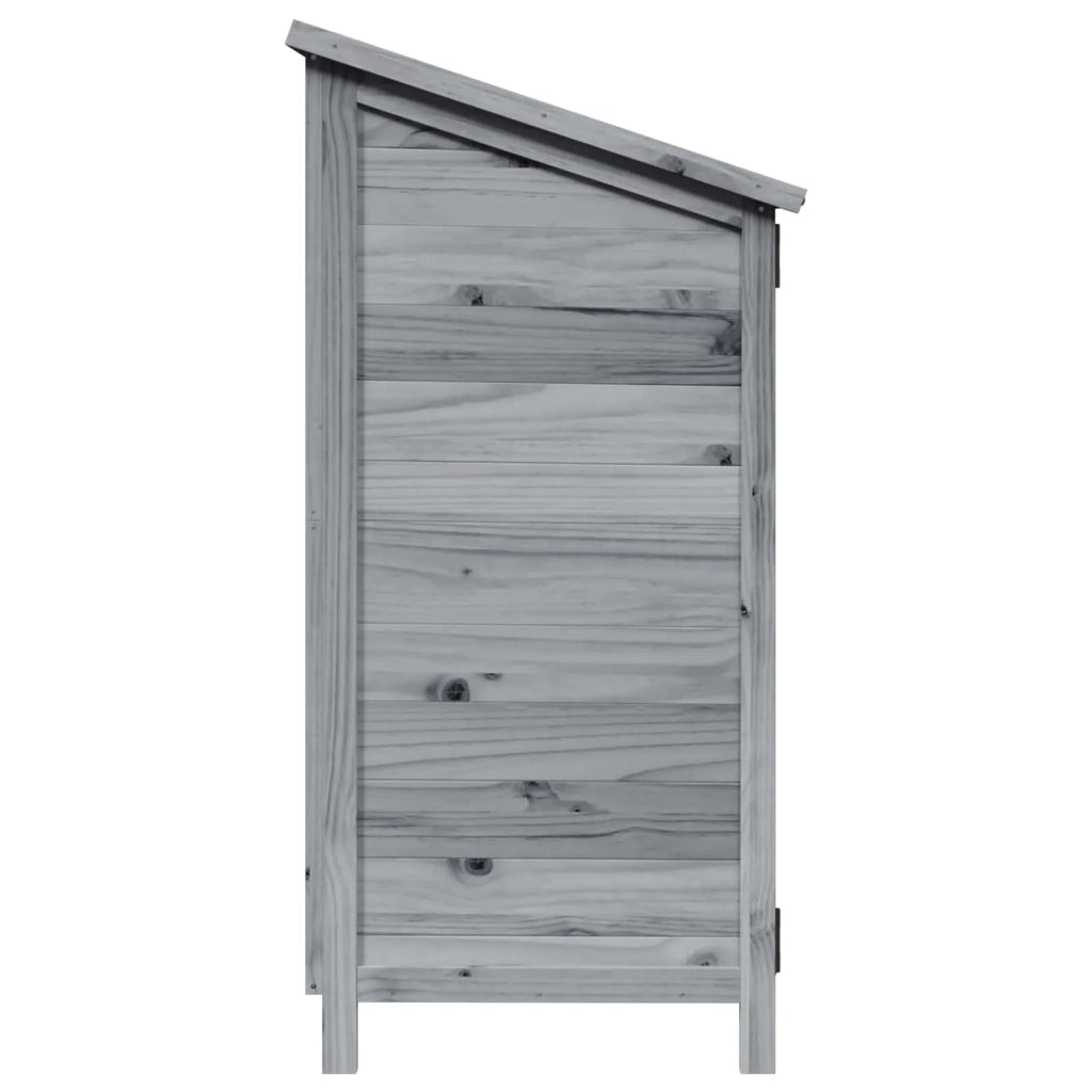 Capanno da Giardino Grigio 106,5 x 56 x 113,5 cm CFW3898574