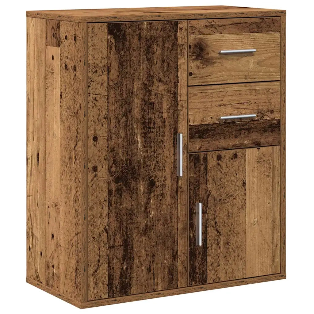 Credenza-Buffet-Armadio da cucina Legno vecchio 60 x 31 x 70 cm Legno multistrato 435149