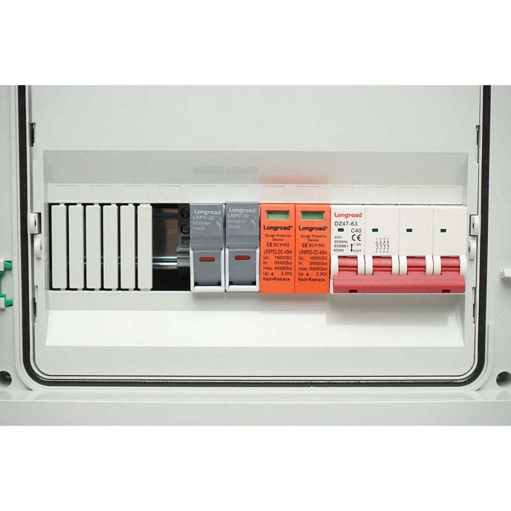 Pannello fusibile dotato di CC/CA per sistema 380V 5-10KW con inverter ON/OFF Grid prosumer