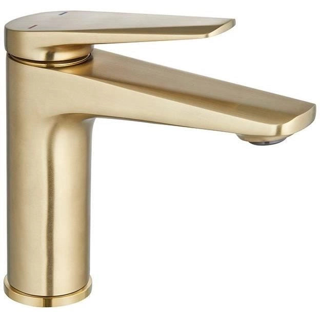Miscelatore lavabo - EDOUARD ROUSSEAU - GLOSS - Ottone spazzolato