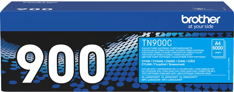 Brother TN-900C cartuccia toner 1 pz Originale Ciano