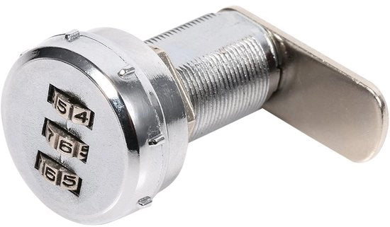 Combinatieslot per 3 cifre per porta della cassa (dimensioni: 3# slot codificato per 17~23mm)