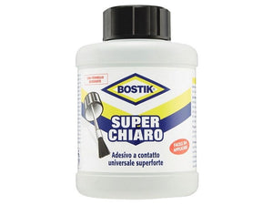Adesivo superchiaro Bostik universale con pennello integrato 400ml