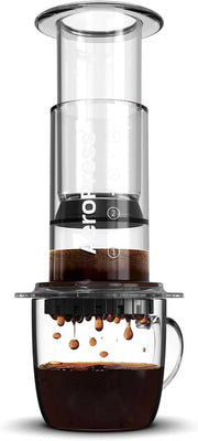 Brewing System 3 in 1 - French Press Pourover Espresso - Caffè Completo senza Ristretto - Macchina per Caffè con Filtro French Press