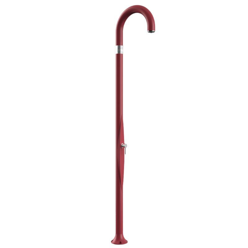 Doccia Tradizionale In Polietilene Funny Yin Con Miscelatore Colore Rosso Cv-T105/3027