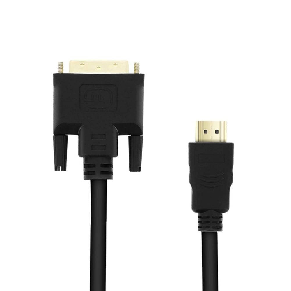 Trade Shop - Cavo Video Hdmi Maschio A Dvi Full Hd 1,5mt Pc Proiettore Console Gioco Tv A2090b -