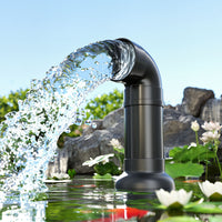 CEF-30000 Pompa a tubo per laghetto grande 30000 l/h 200 W, per ricircolo acqua