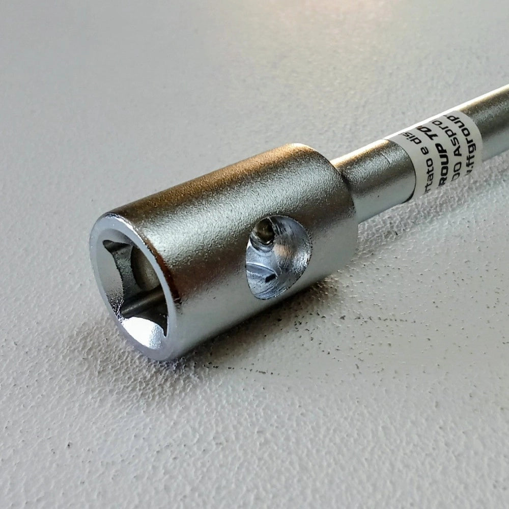 Benman bussola da 15mm chiave a t snodata in cromo vanadio prolungata con asta scorrevole