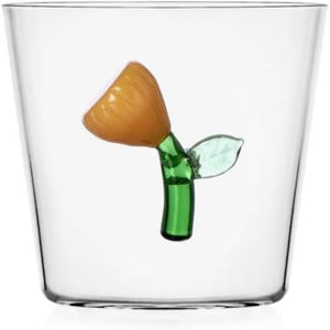 Bicchiere Fiore Ambra collezione Botanica 35 cl