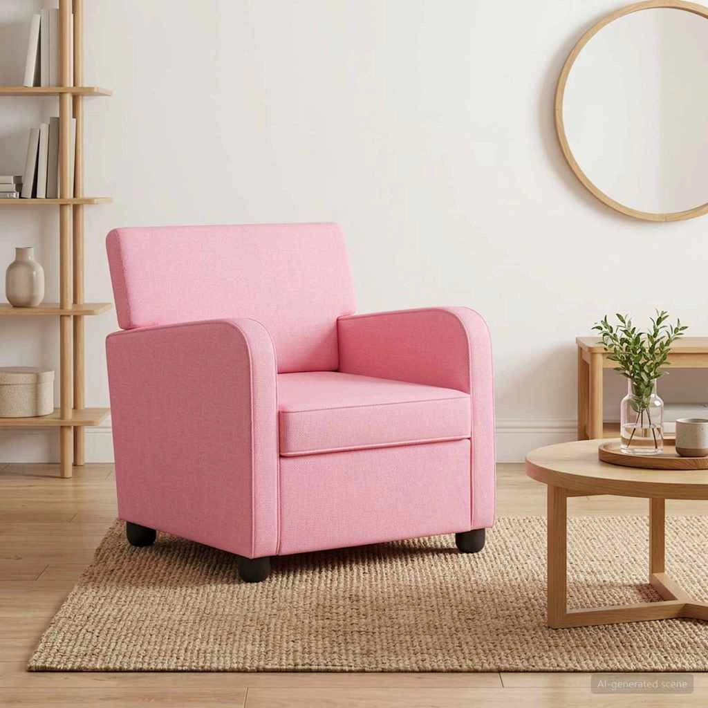 Poltrona Rosa Tessuto 42043404