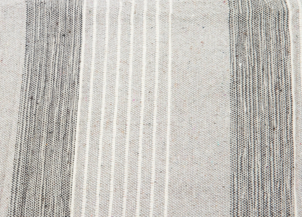 Telo Arredo Copridivano Multiuso Copritutto Cotone Modello Sharane Arredatutto - 1 Piazza - Beige-Tortora