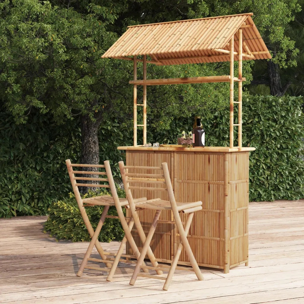 Set da Bar 3 pz in BambÃ¹ cod mxl 44156
