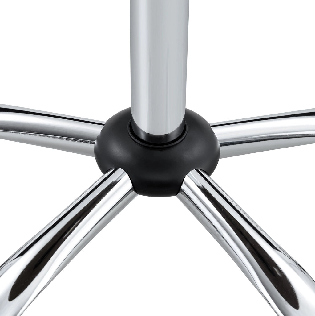 Tavolo rotondo regolabile in altezza con ruote; ? 70 cm; MDF e metallo; noce