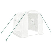 Serra con Telaio in Acciaio Bianco 4 m2 2x2x2 m CFW1137998
