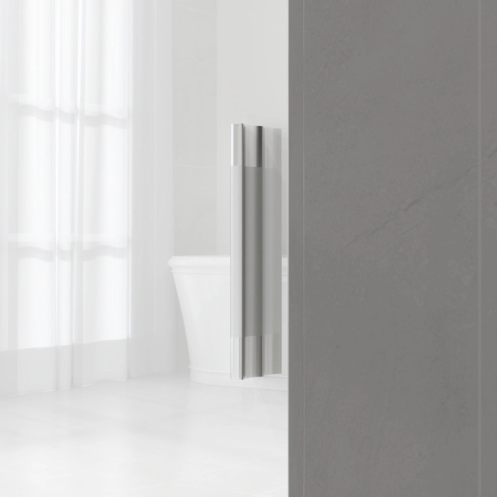 Colonna Bagno Sospesa con Ripiani Regolabili e 2 Ante ¨C Zephmum ¨C 40x30x160 cm Bianco