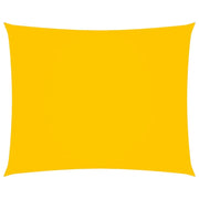 Vela ombreggiante/ombrellone rettangolare in tessuto Oxford 3,5 x 4,5 m giallo 02_0009643
