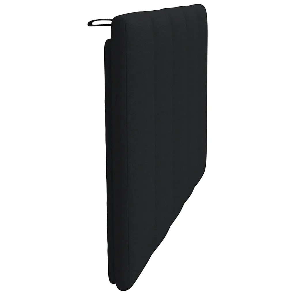 Cuscino Testiera Hanko Nero 80 cm in Tessuto CFW9910992