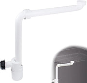 Wastafel Sifon Spaziale - 1 1/4 Pollici di Connettore - Regolabile - Bianco .