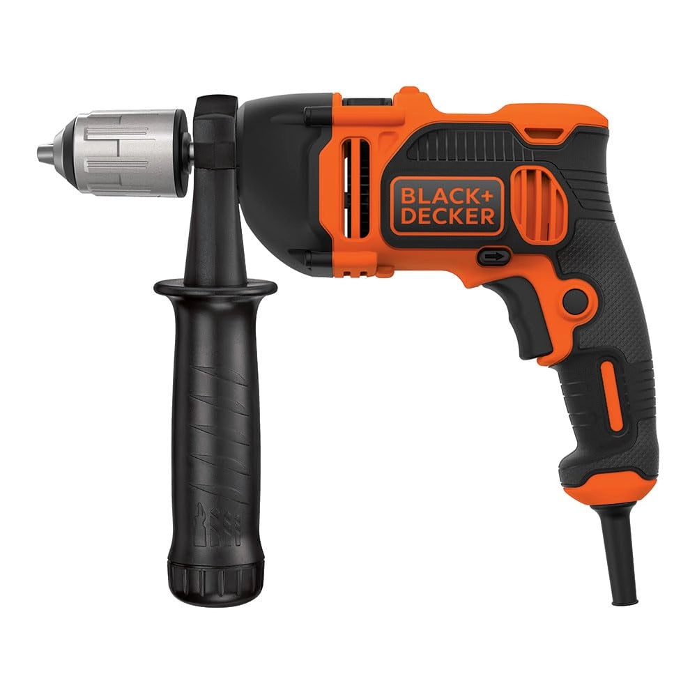 Trapano a Percussione Black Decker BEH850K Qs 850 w