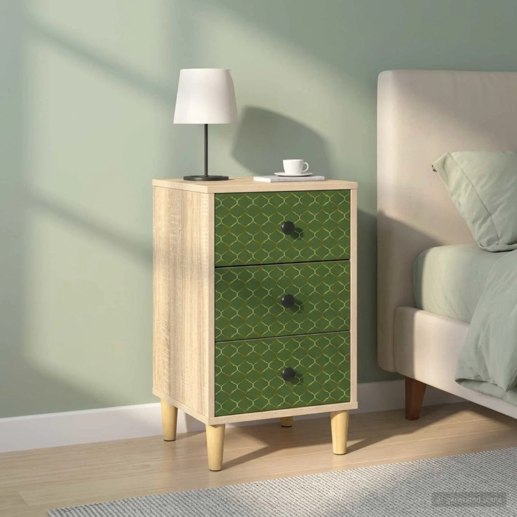 Armadio da Notte GELEEN 2 pz Rovere Sonoma 36 x 33 x 60 cm 8007274