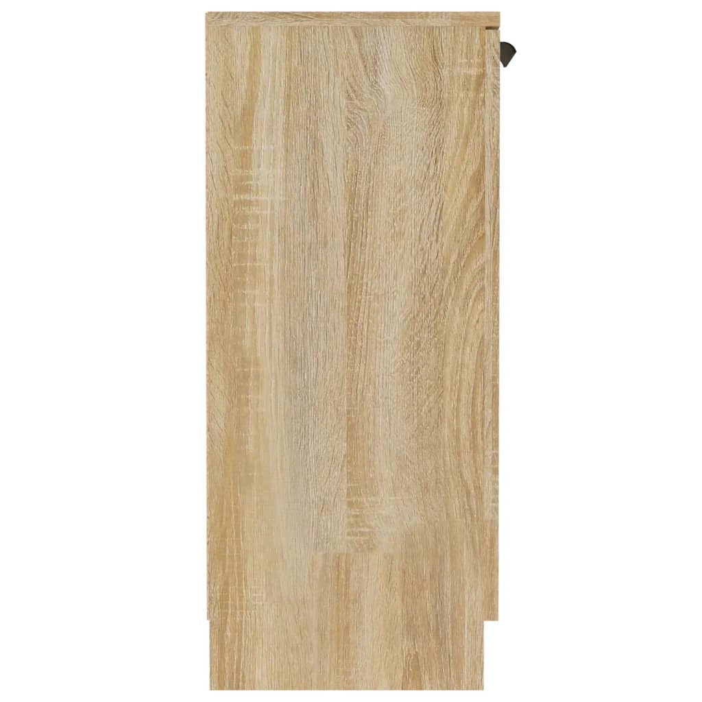 Buffet credenza cassettiera armadio mobile contenitore organizer cucina soggiorno rovere Sonoma 60 x 30 x 70 cm legno ingegnerizzato marrone 02_0031583