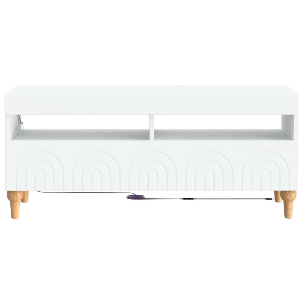 Mobile TV LED Bianco Legno ingegnerizzato 896325
