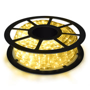 30m Tubo luminoso luci natalizie con 1080 led bianco caldo Luce led striscia decorazione di Natale-Luminarie