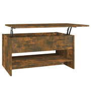 Tavolino da salotto | Tavolino da caff¨¨ | Tavolino da Soggiorno Rovere Fumo 80x50x40 cm Legno Multistrato
