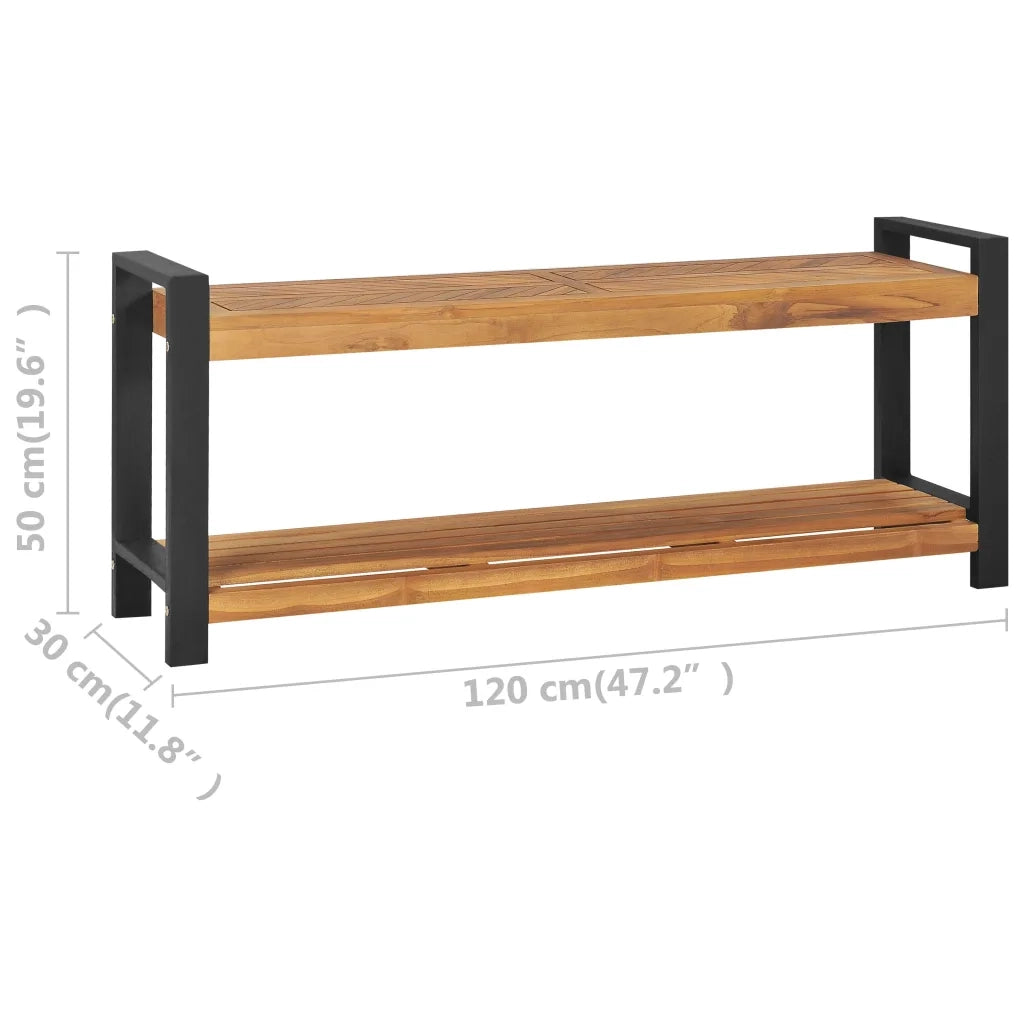 Panca 120 cm in Legno Massello di Teak cod mxl 53324