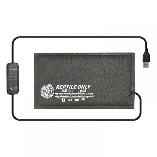 Mat di riscaldamento per terrario per rettili alimentato da USB 5V